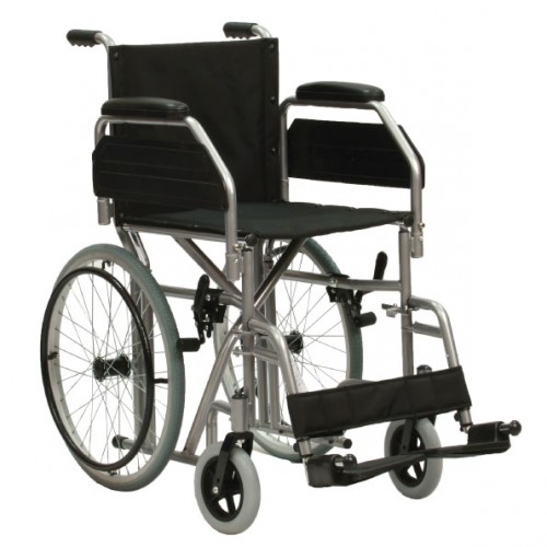 Affitto sedia a rotelle per disabili piccola e pieghevole ad autospinta