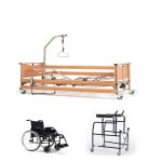 Deambulatore + Carrozzina + Letto 1 piazza