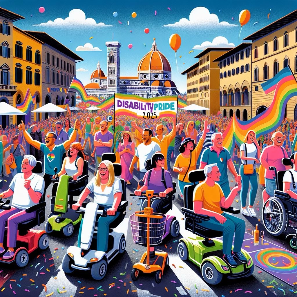 Disability Pride Toscana 2025: la prima edizione a Firenze