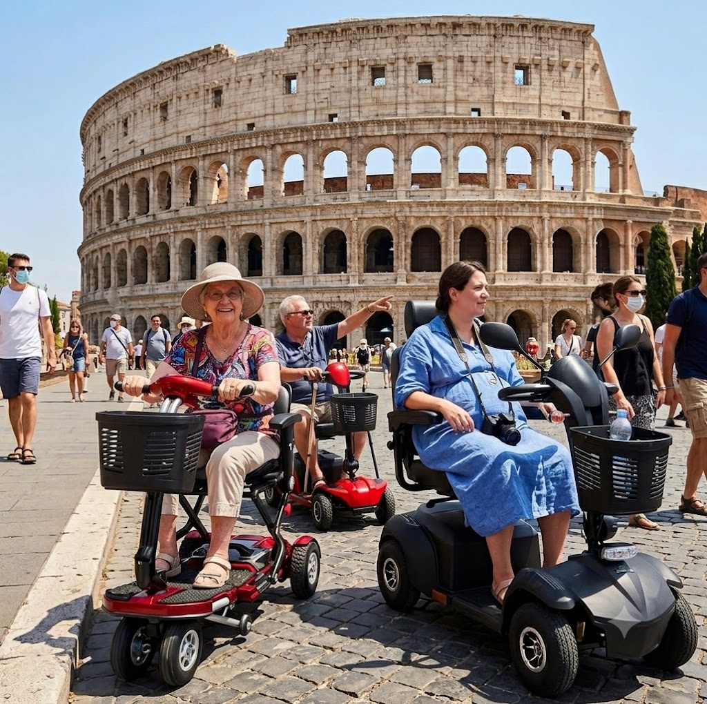 Guida Estiva per Visitare Roma con Mobilit&agrave; Ridotta: Noleggio Scooter Elettrico
