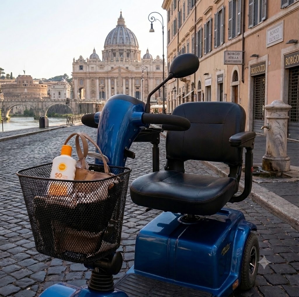 Guida Estiva Visitare Roma Scooter Elettrico a Noleggio per Mobilità